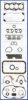 LANDROVER 1140085820 Full Gasket Set, engine